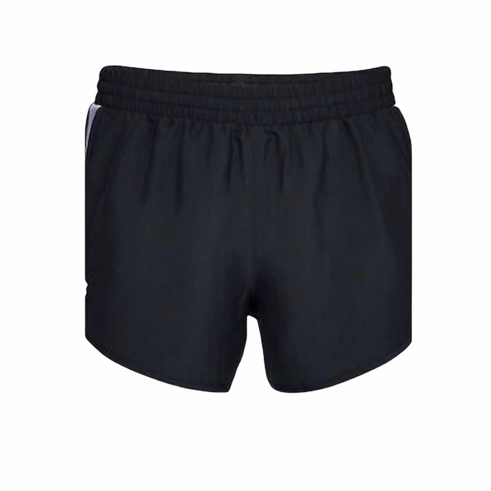 🌸MEGA SALE🌸 Under Armour Black Lilac Shorts Pockets Women's 1290872 021 - Picture 5 of 7